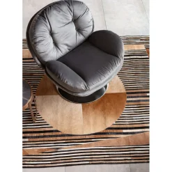 Fauteuil Pivotant Cosy Gris