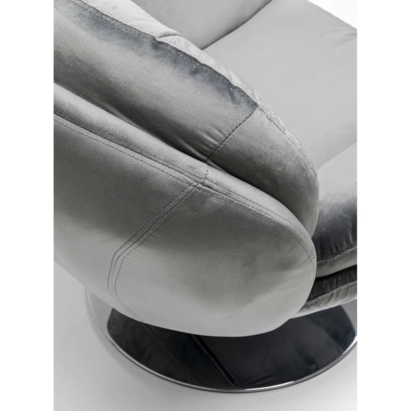 Fauteuil Pivotant Cosy Gris