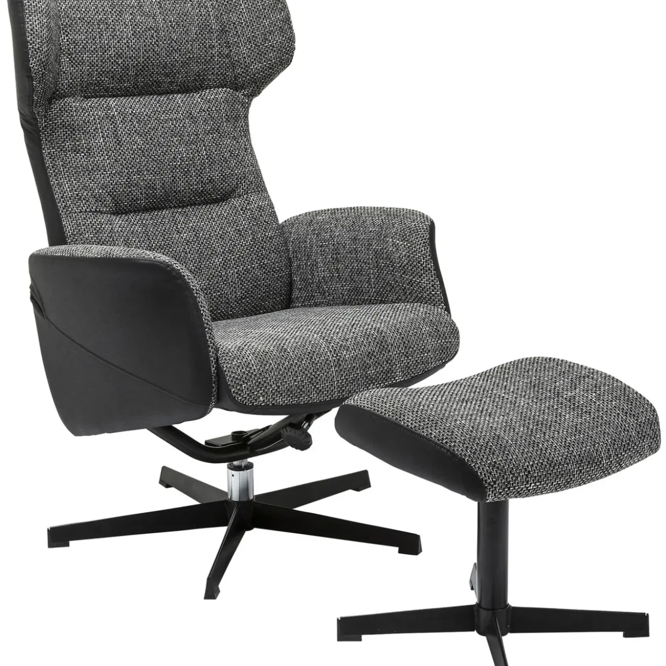 Fauteuil Pivotant Et Repose-Pieds Ohio Salt And Pe