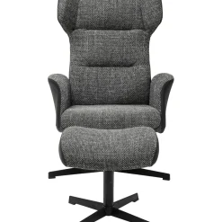 Fauteuil Pivotant Et Repose-Pieds Ohio Salt And Pe
