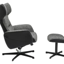 Fauteuil Pivotant Et Repose-Pieds Ohio Salt And Pe
