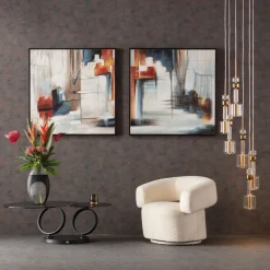 Fauteuil Pivotant Maye Creme