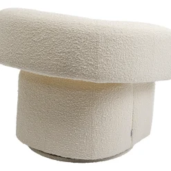 Fauteuil Pivotant Maye Creme