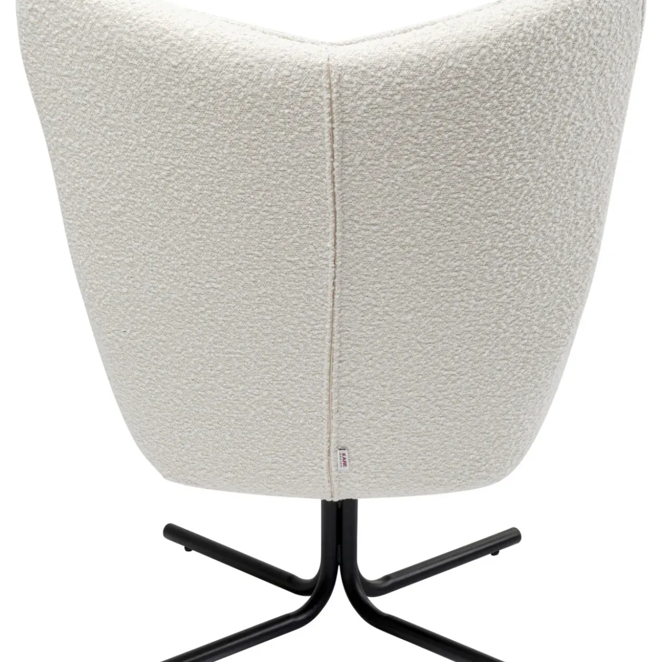 Fauteuil Pivotant Oscar Boucle Creme