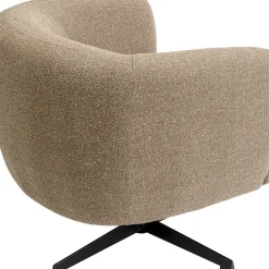Fauteuil Pivotant Peony Beige