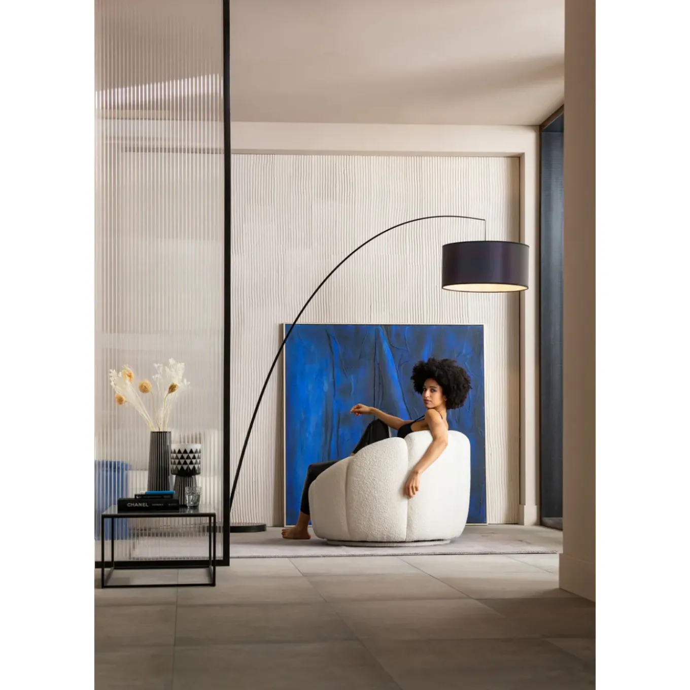 Fauteuil Pivotant Peppo Lounge Blanc