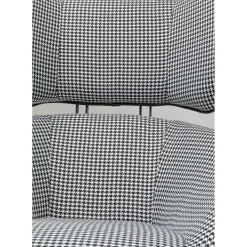 Fauteuil Pivotant Toledo Noir-Blanc