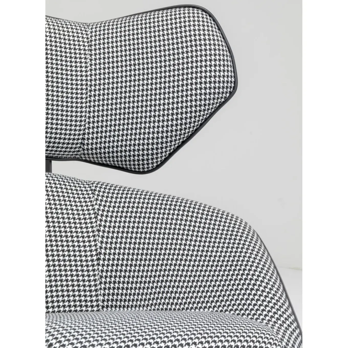 Fauteuil Pivotant Toledo Noir-Blanc