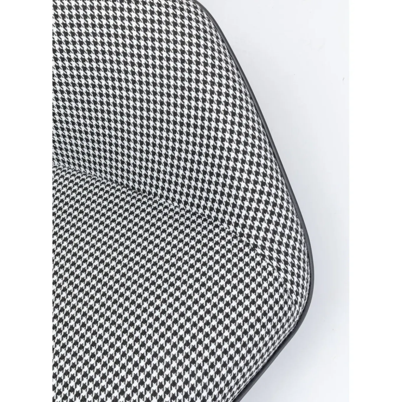 Fauteuil Pivotant Toledo Noir-Blanc