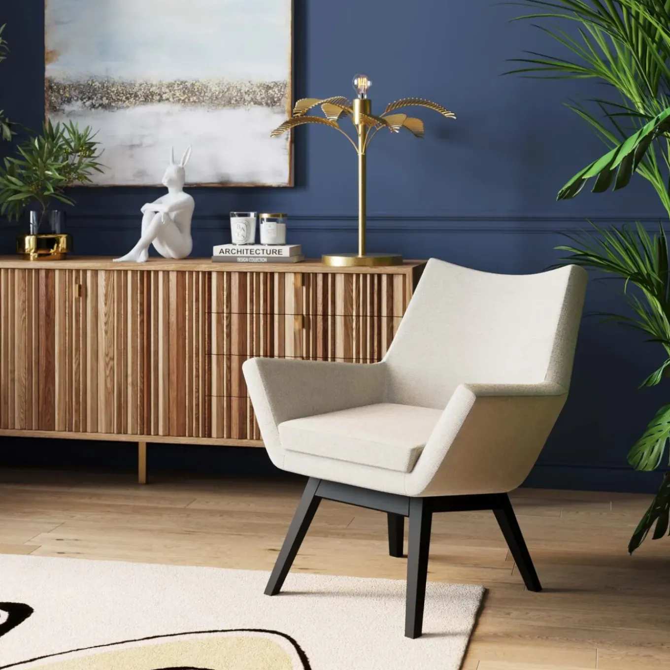 Fauteuil Pixie Creme