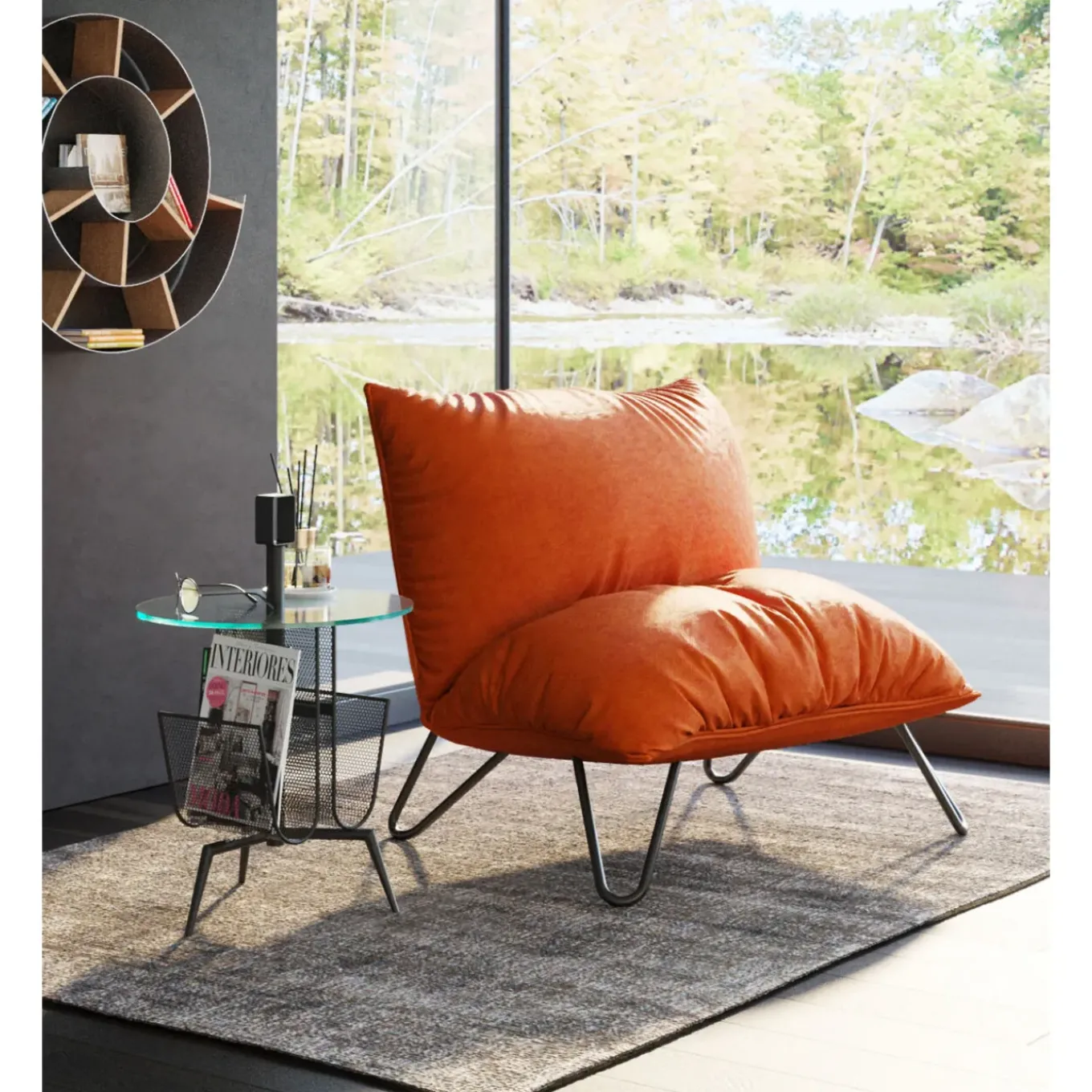 Fauteuil Port Pino Curry