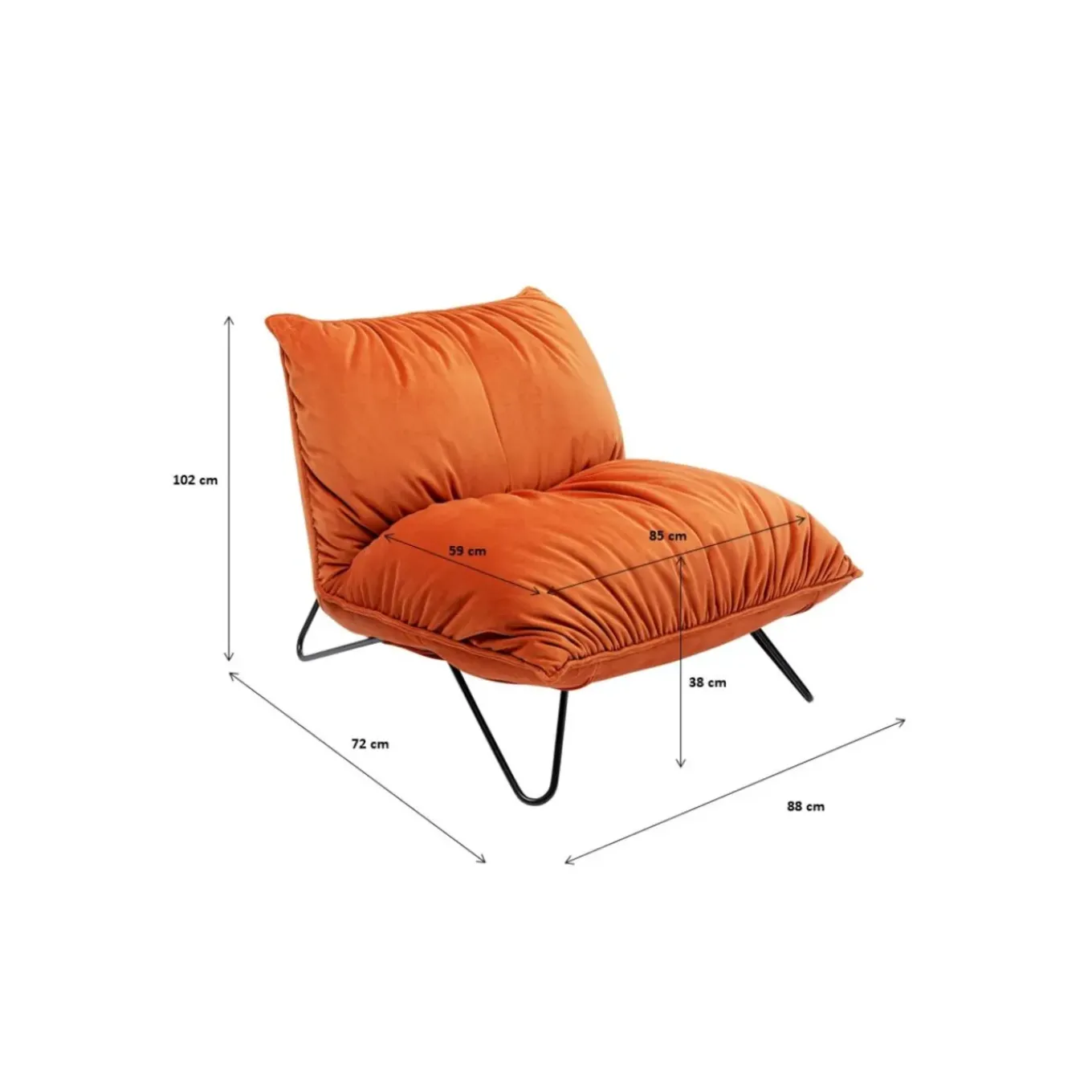 Fauteuil Port Pino Curry