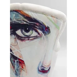 Fauteuil Portrait Creme