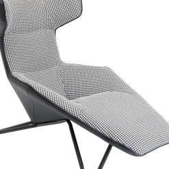 Fauteuil Relax Granada Noir-Blanc