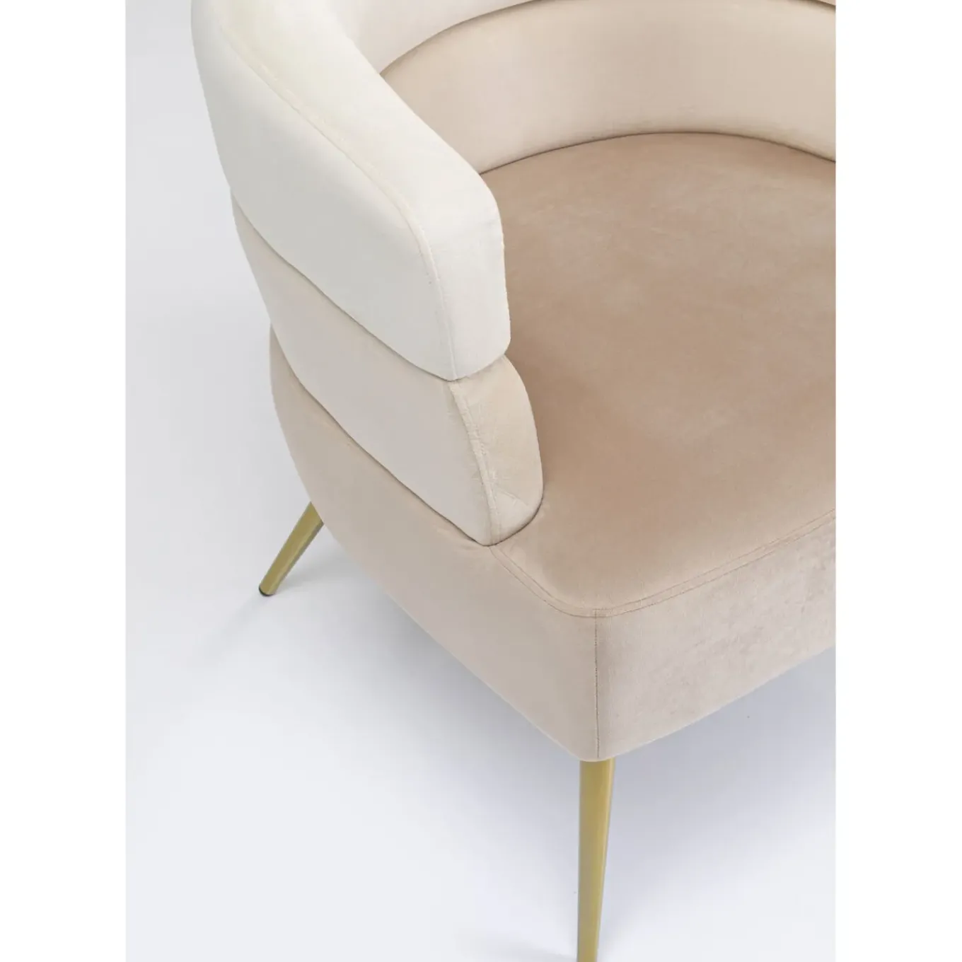Fauteuil Sandwich Creme