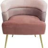 Fauteuil Sandwich Mauve