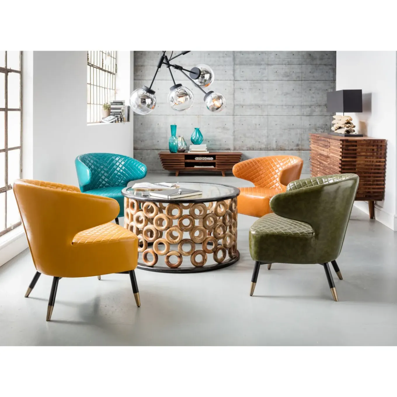 Fauteuil Session Vert