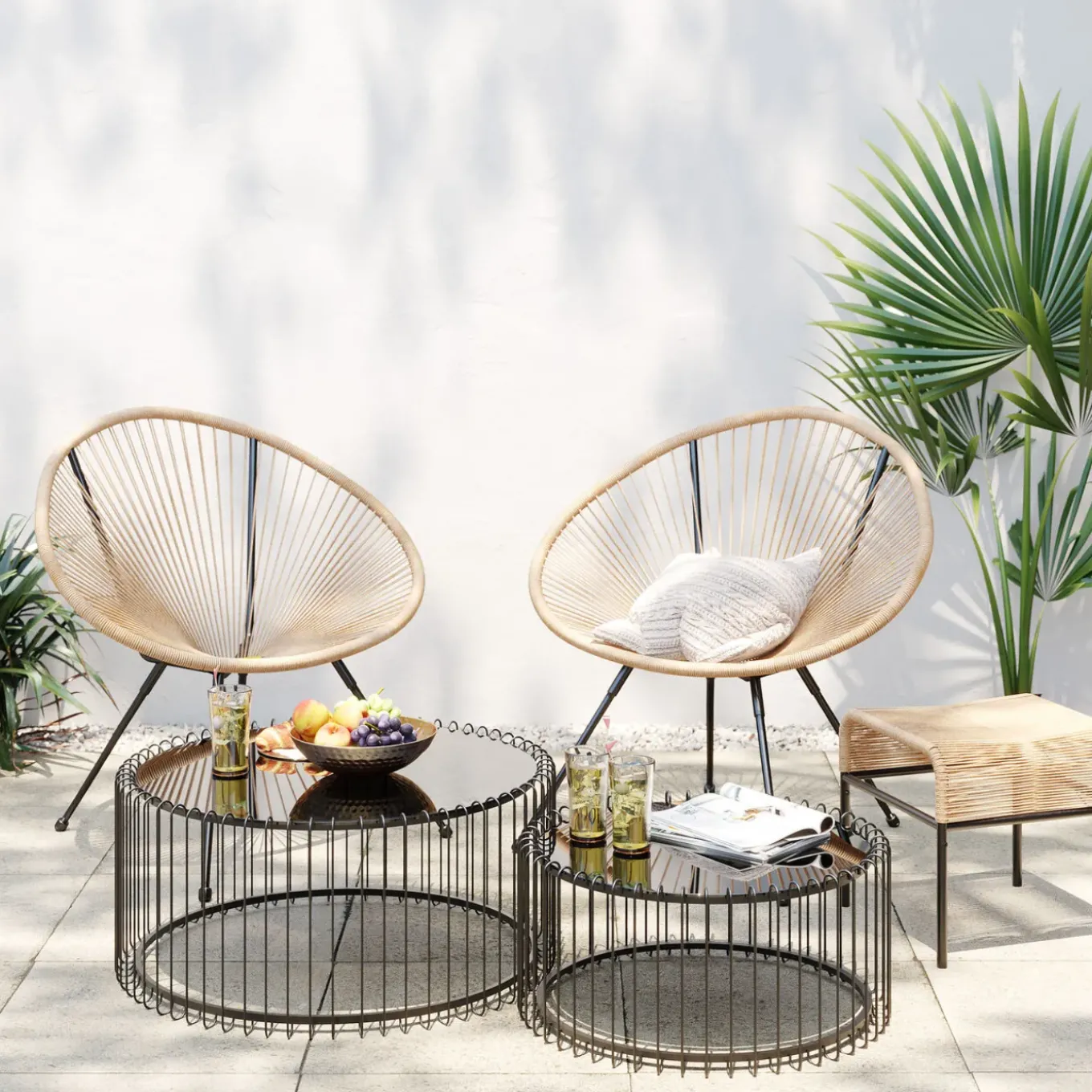 Fauteuil Spaghetti Nature