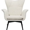 Fauteuil Tudor Boucle Creme