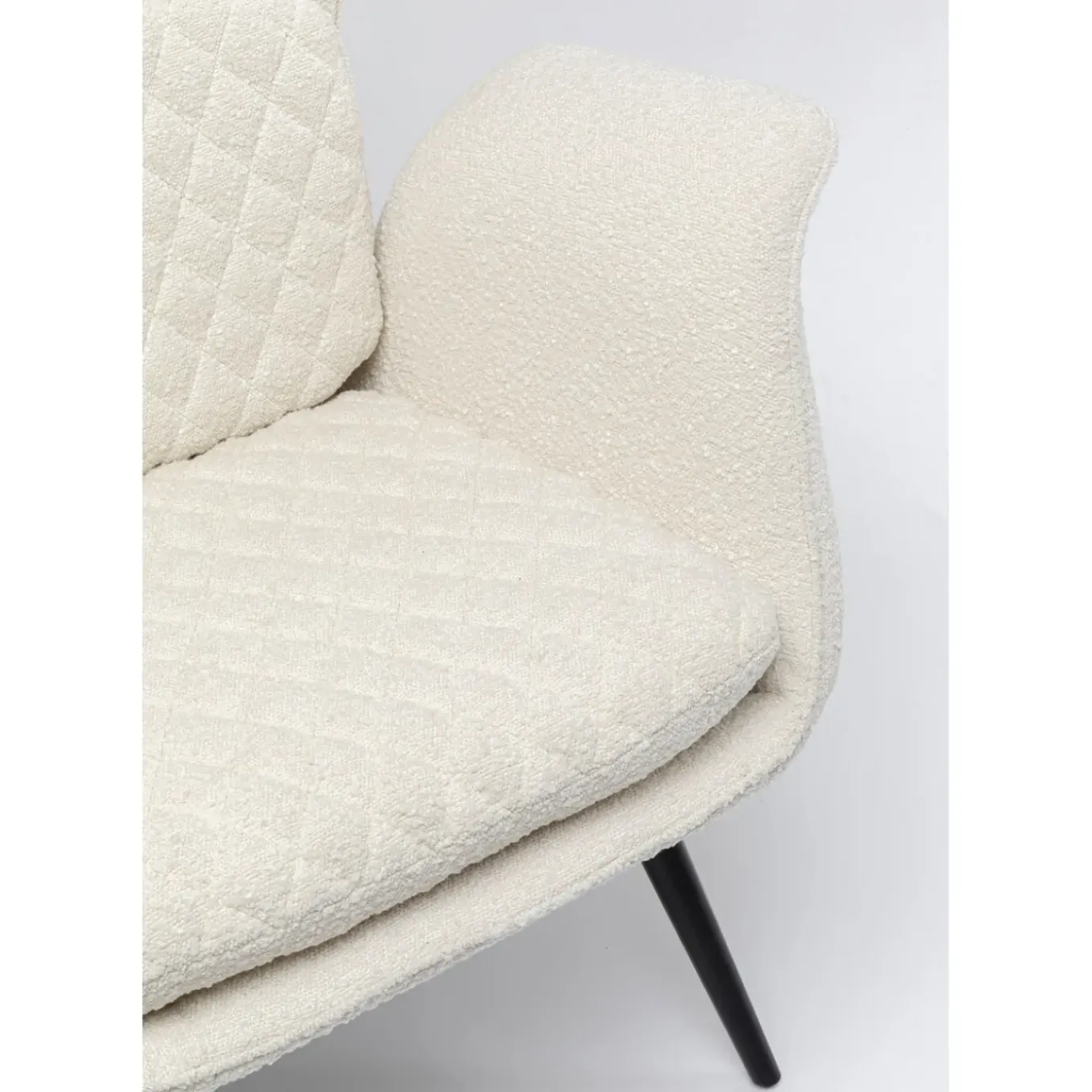 Fauteuil Tudor Boucle Creme