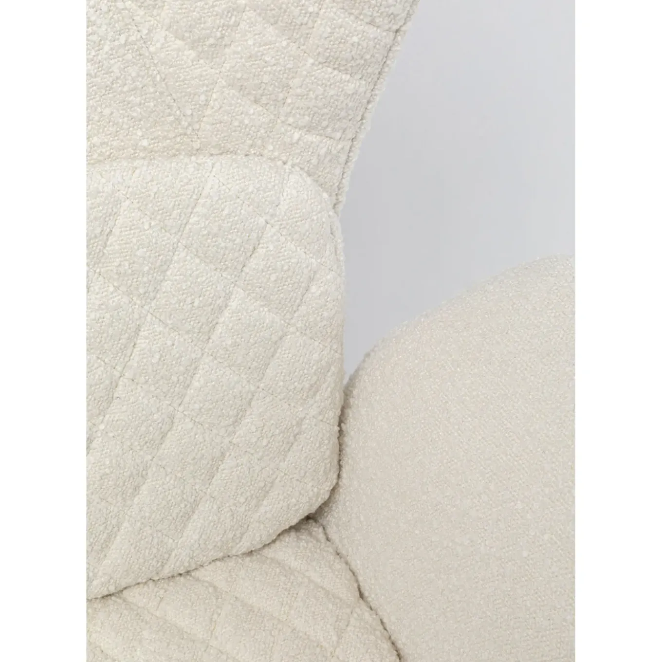 Fauteuil Tudor Boucle Creme