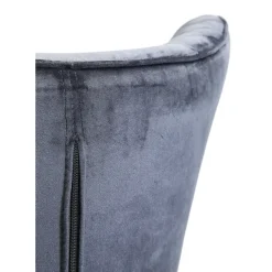 Fauteuil Tudor Velvet Noir