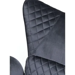 Fauteuil Tudor Velvet Noir