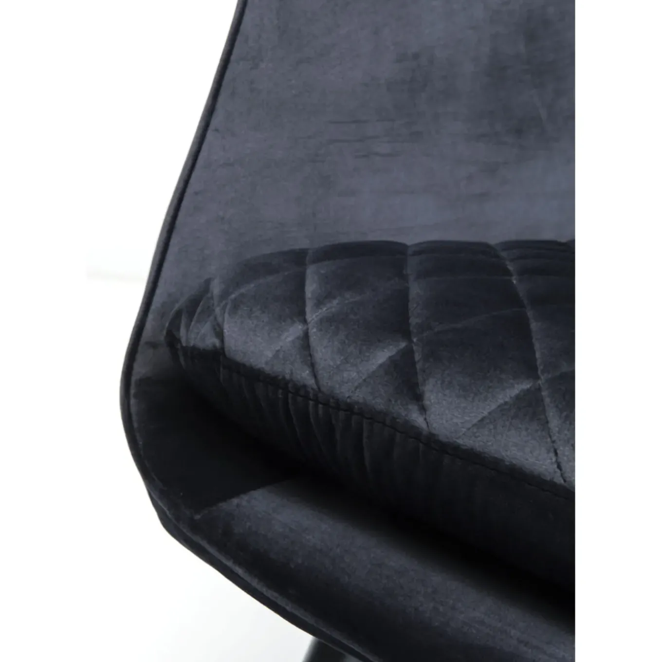 Fauteuil Tudor Velvet Noir
