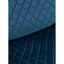 Fauteuil Tudor Velvet Petrol