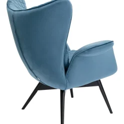 Fauteuil Tudor Velvet Petrol