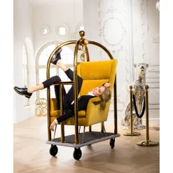 Fauteuil Vegas Forever Jaune