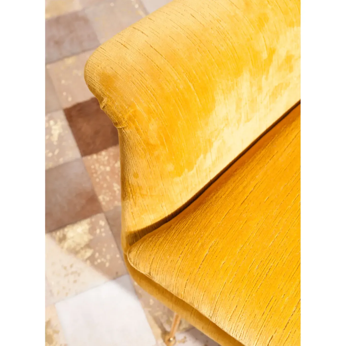 Fauteuil Vegas Forever Jaune