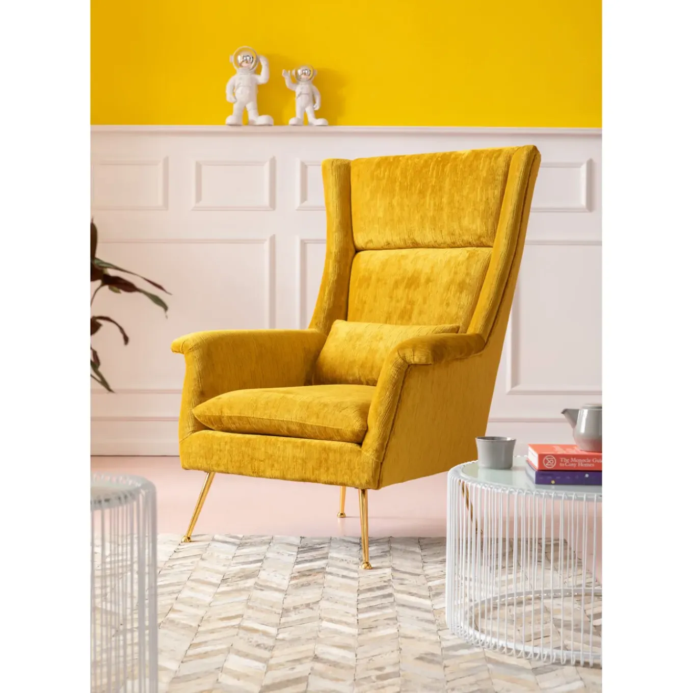 Fauteuil Vegas Forever Jaune