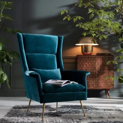 Fauteuil Vegas Forever Petrole