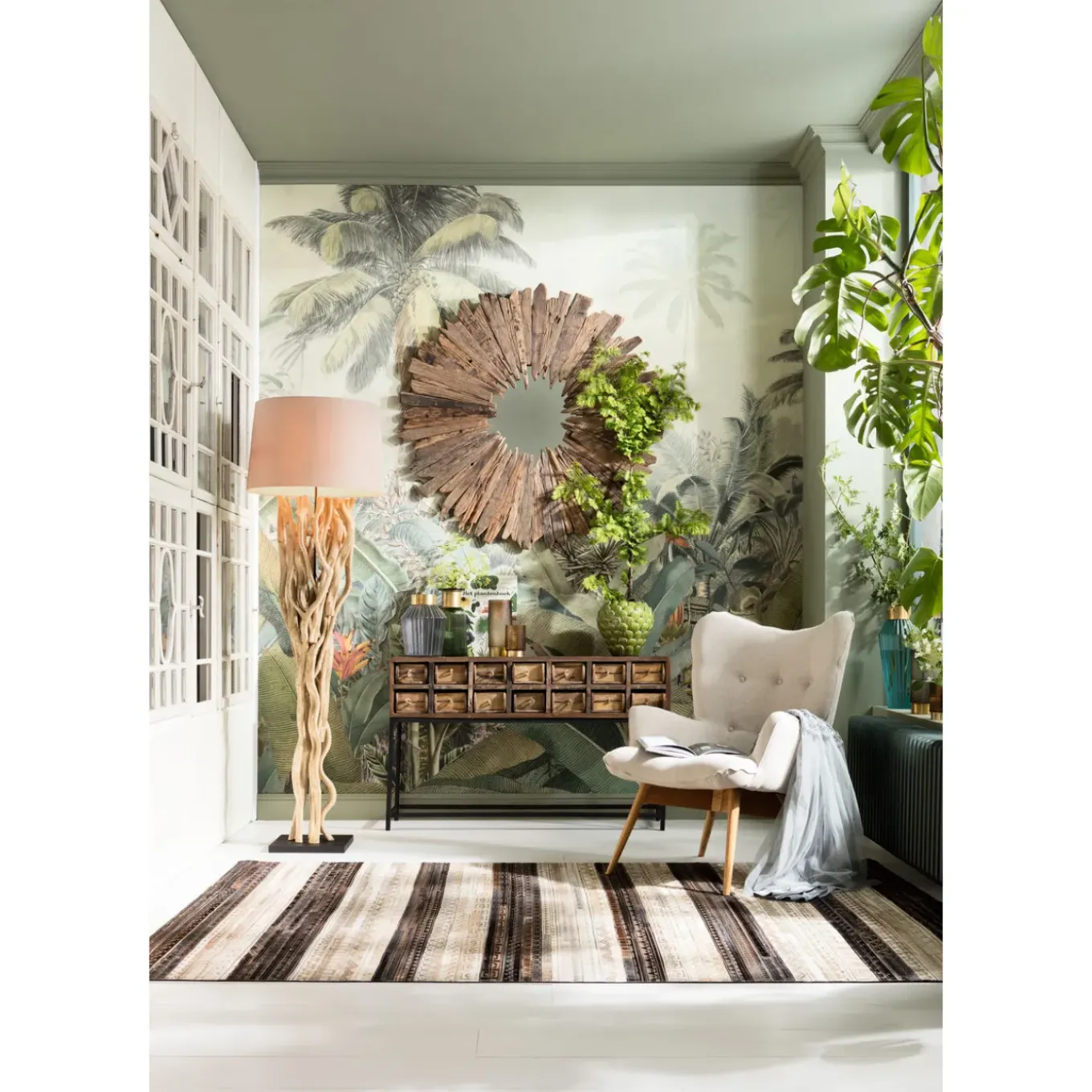 Fauteuil Vicky Ecru