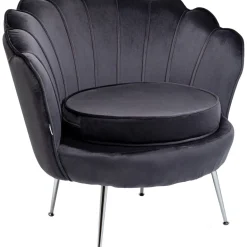 Fauteuil Water Lily Chrome Gris