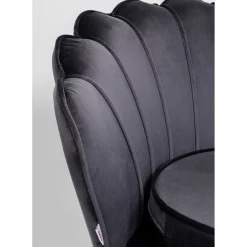 Fauteuil Water Lily Chrome Gris