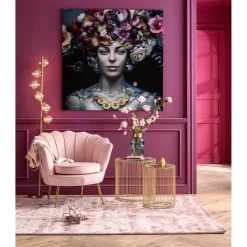 Fauteuil Water Lily Gold Rose