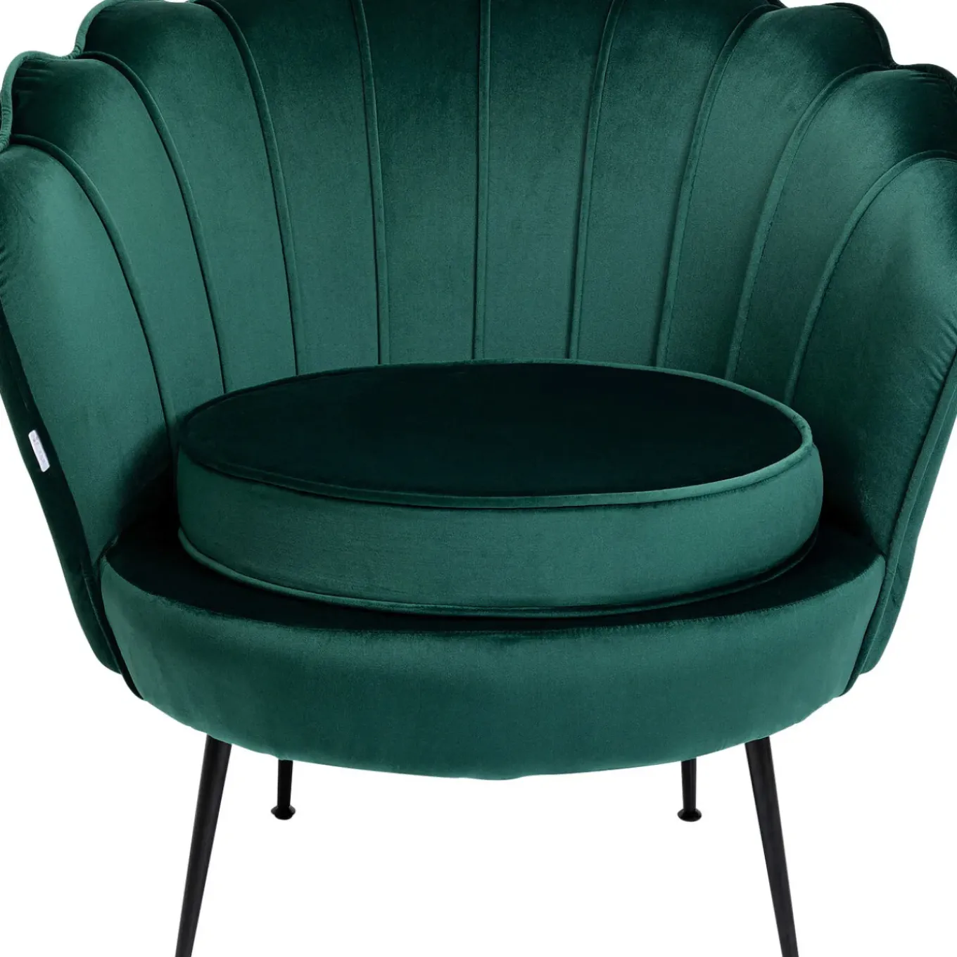 Fauteuil Water Lily Noir Vert Fonce