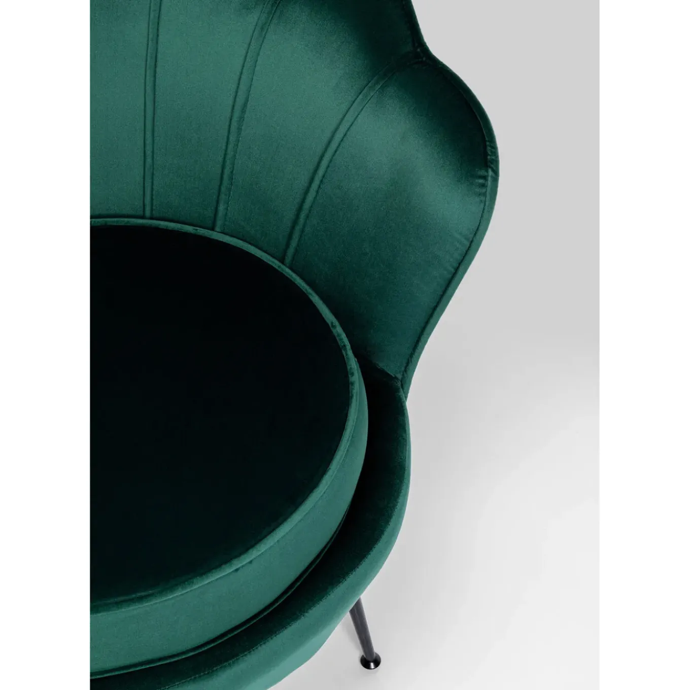 Fauteuil Water Lily Noir Vert Fonce