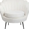 Fauteuil Water Lily Noir Beige