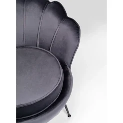 Fauteuil Water Lily Noir Gris