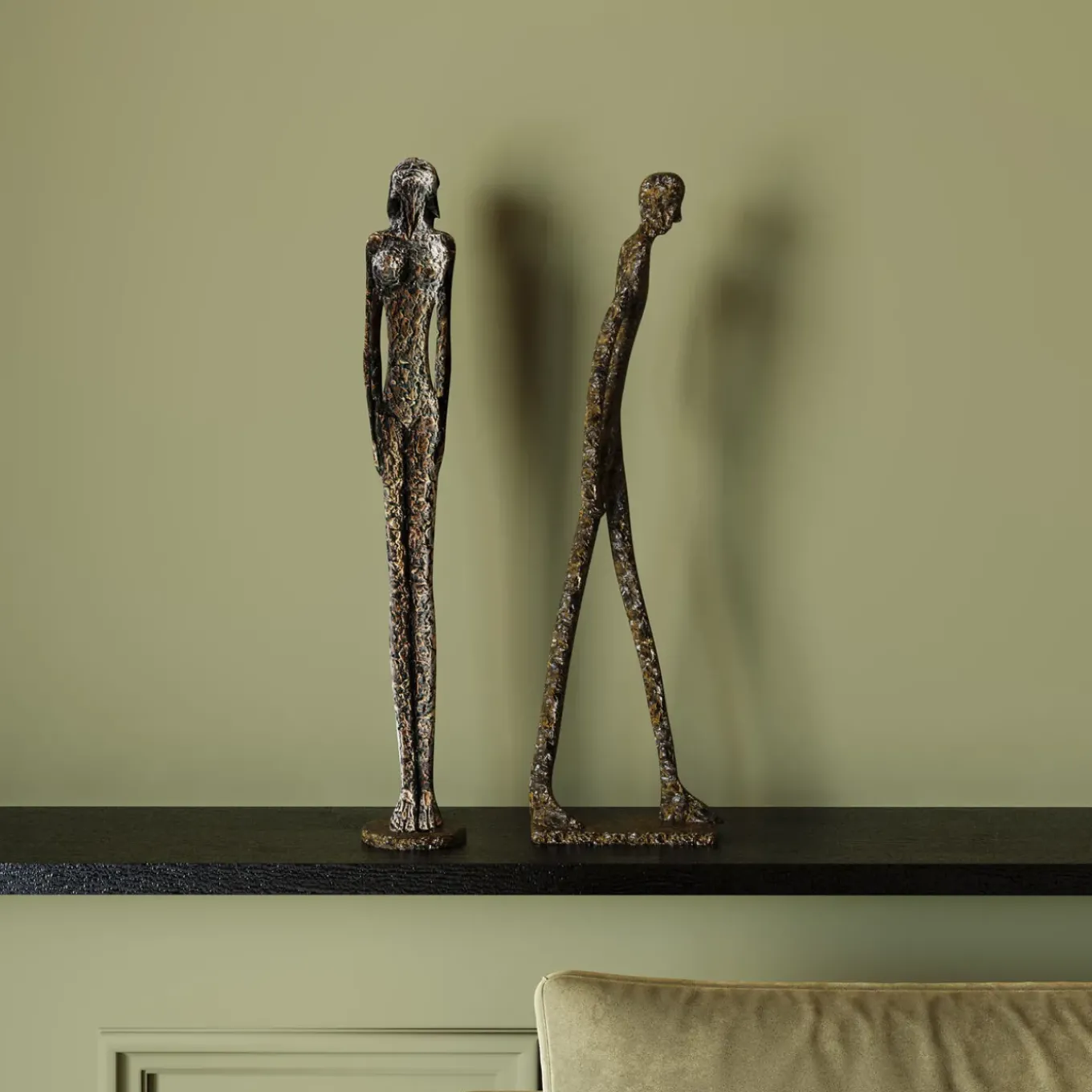 Figurine Décorative Art Lady 78Cm