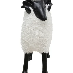 Figurine Décorative Bathilde Ram Blanc 78Cm