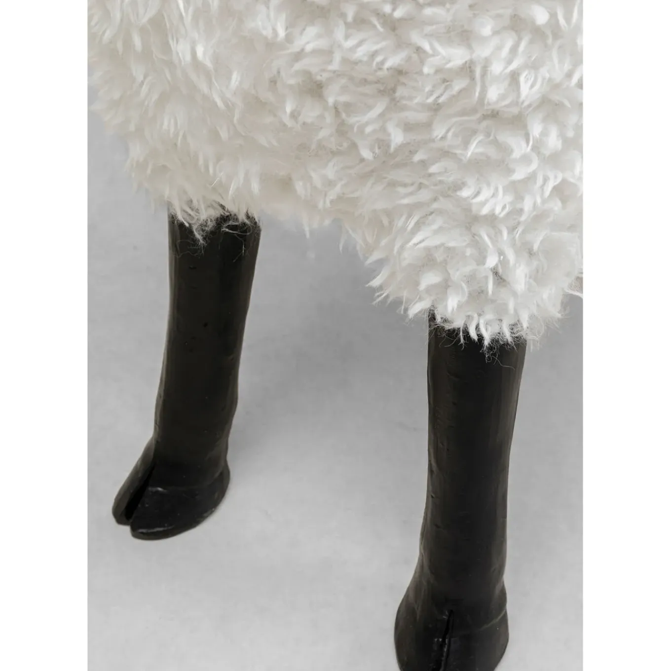 Figurine Décorative Bathilde Ram Blanc 78Cm