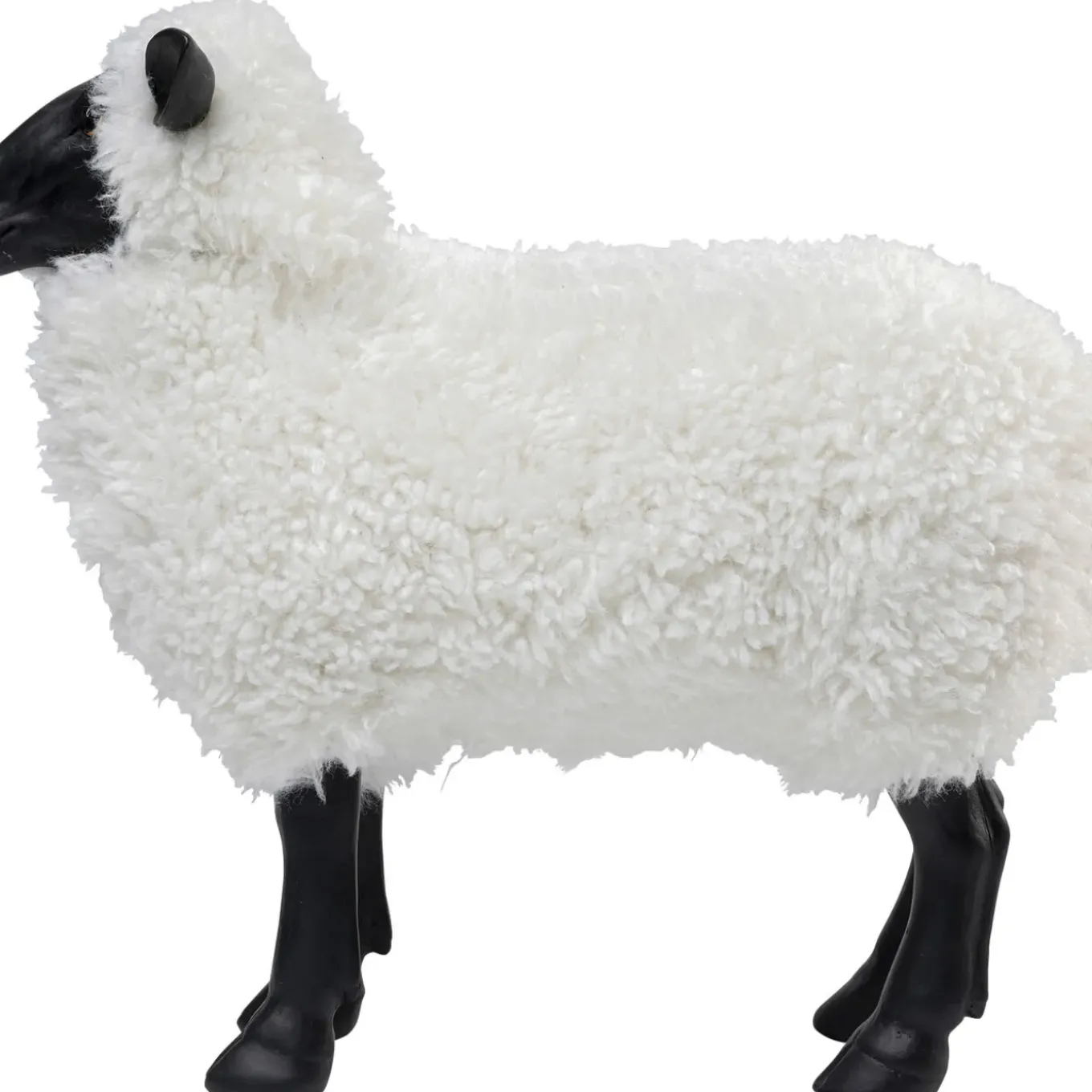 Figurine Décorative Bathilde Blanc 48Cm