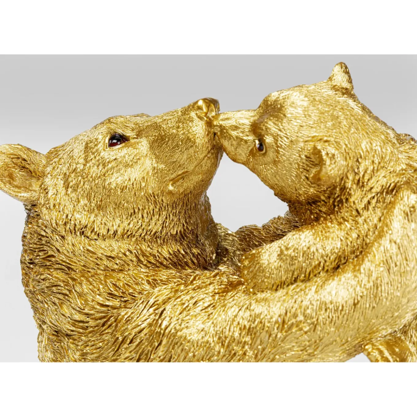Figurine Décorative Bear Lucky Mom Dore 27