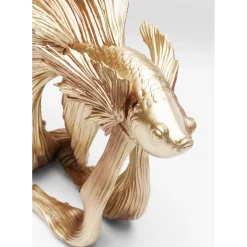 Figurine Décorative Betta Fish Dore Petit