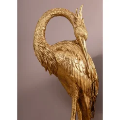 Figurine Décorative Crane Dore
