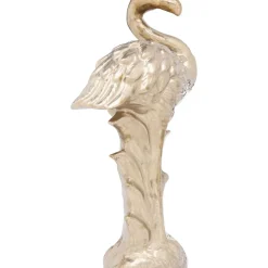 Figurine Décorative Flamingo Front Dore